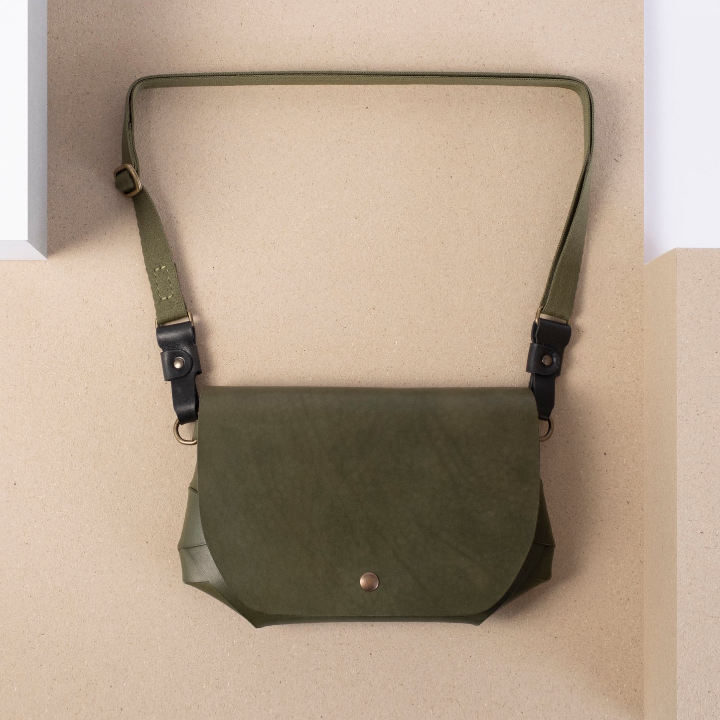 Crossbody Tas - Dark Green