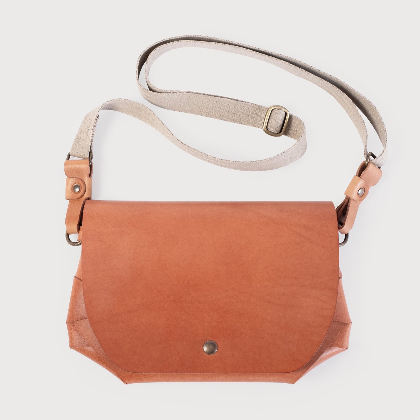 Crossbody Tas - Cognac