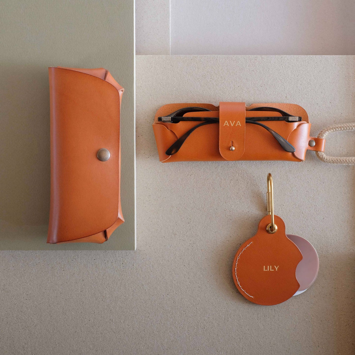 Glasses Case with Cord