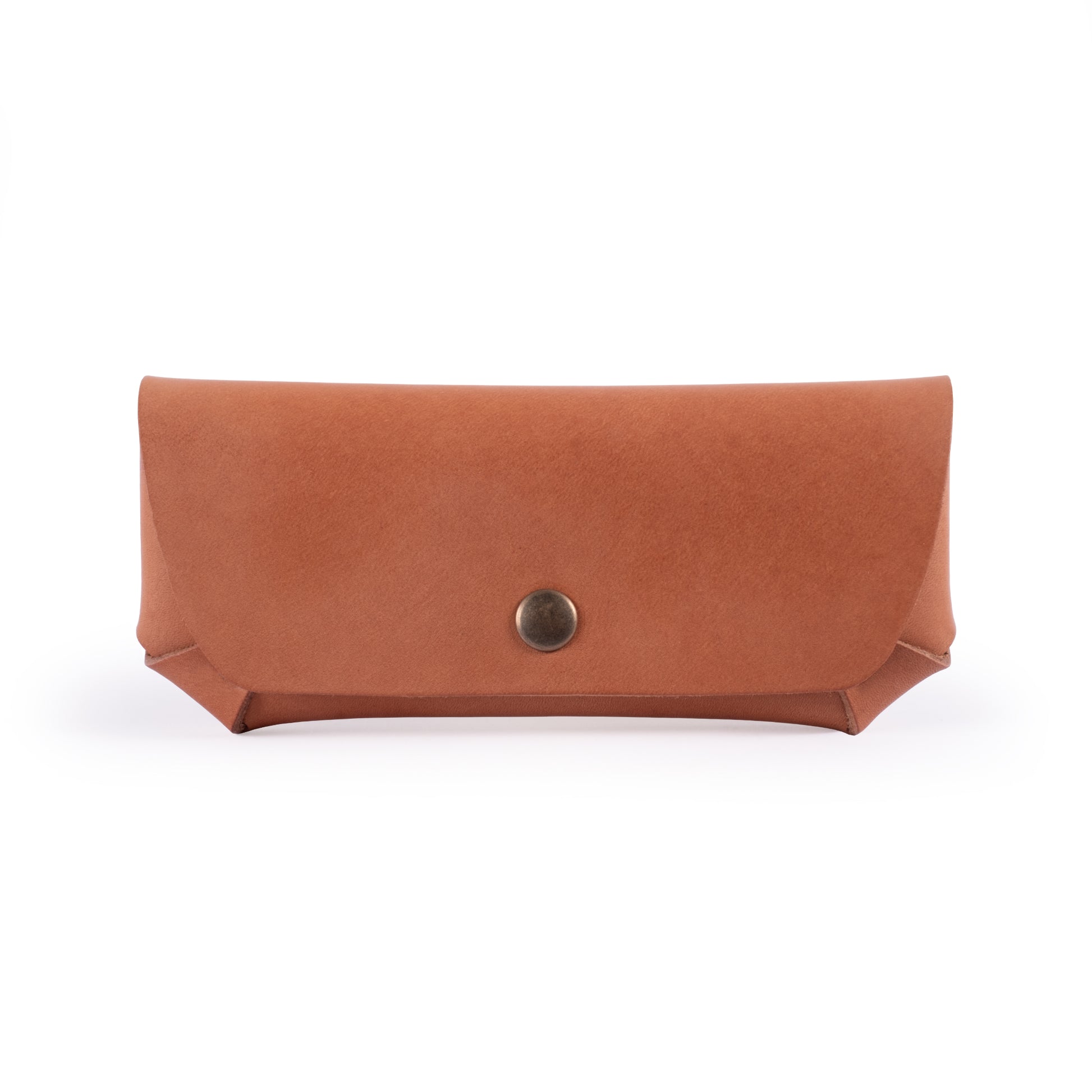 Nitmoi Leather Glasses Case Cognac